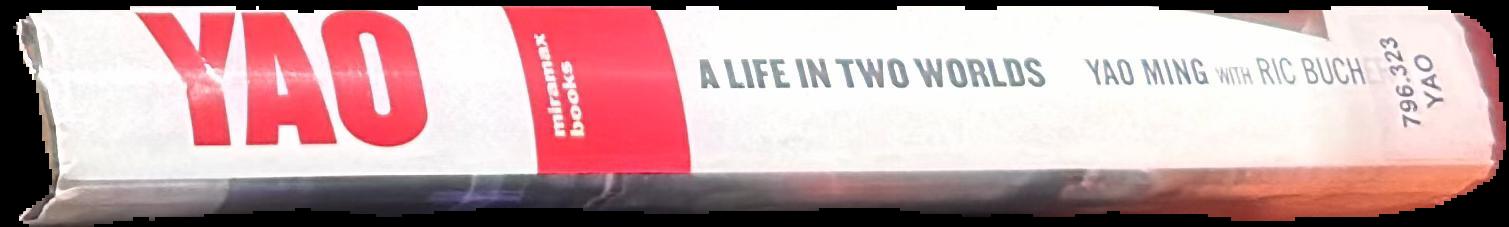 Yao : a life in two worlds live spine