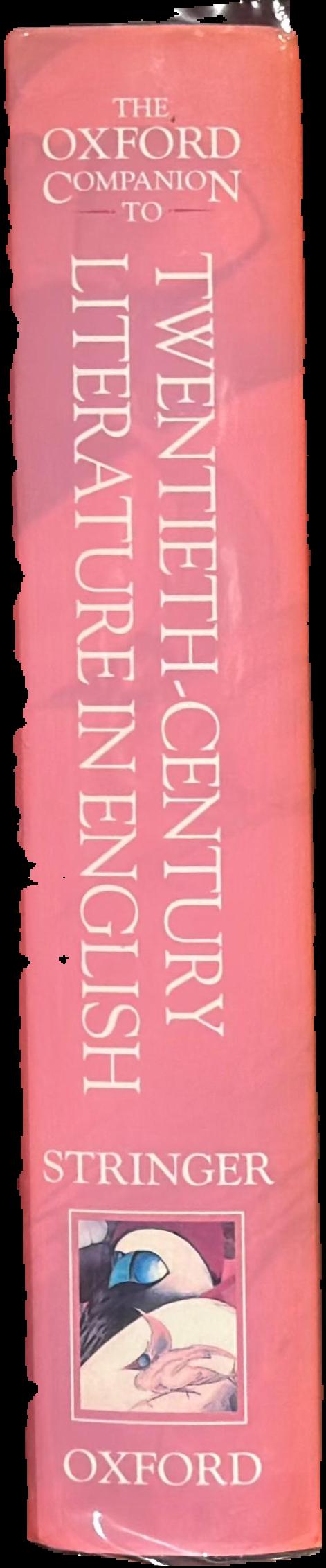 The Oxford companion to twentieth-century literature in English live spine