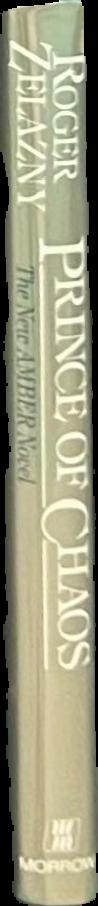 Prince of chaos / Roger Zelazny live spine