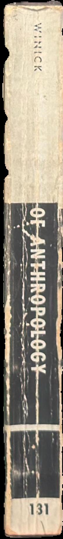 Dictionary of anthropology live spine