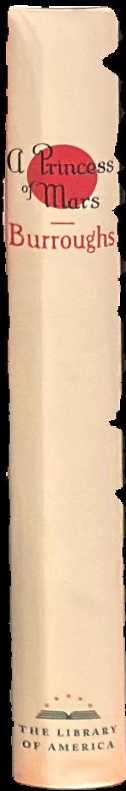 A princess of Mars live spine