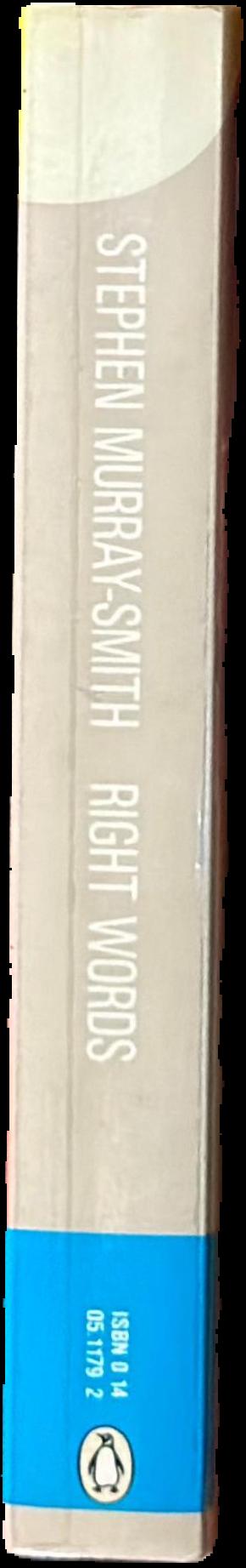 Right words : a guide to English usage in Australia live spine