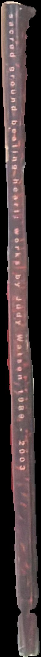 Sacred ground beating heart : works by Judy Watson 1989 - 2003 live spine