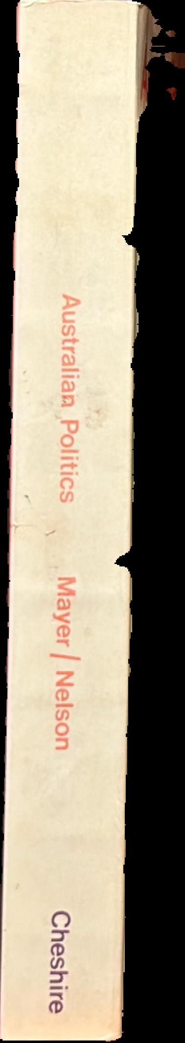 Australian politics : a third reader live spine