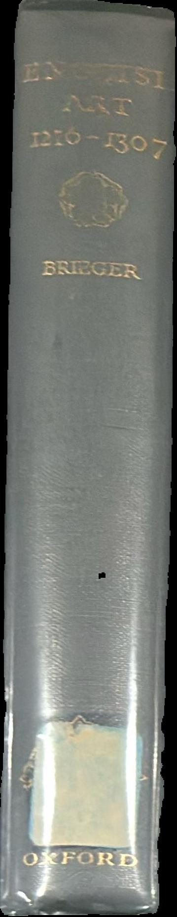 English art 1216-1307 live spine