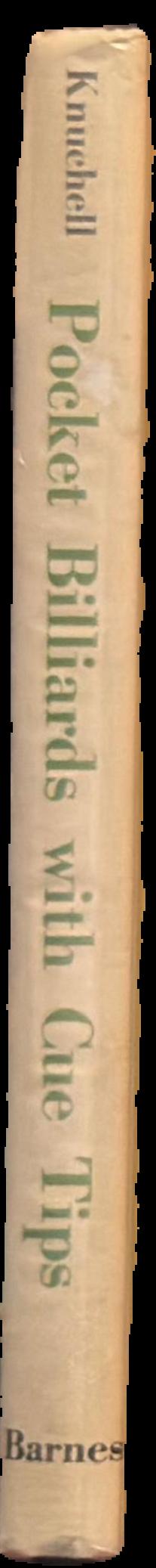 Pocket billiards with cue tips live spine