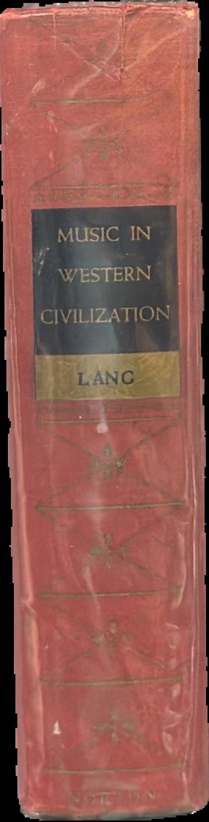 Music in western civilization live spine
