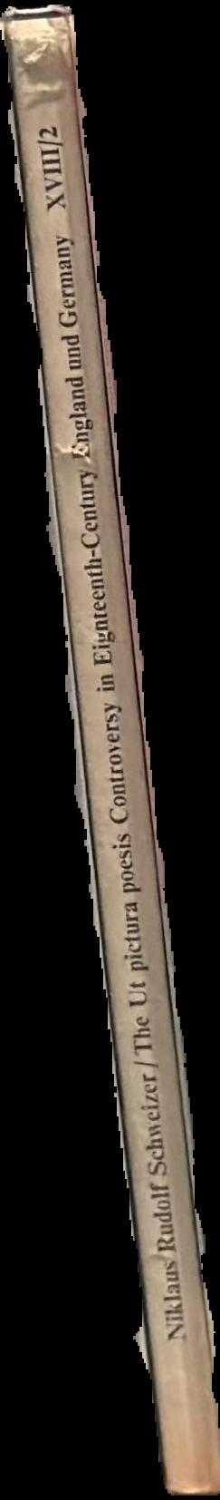 The Ut pictura poesis controversy in eighteenth-century England and Germany live spine