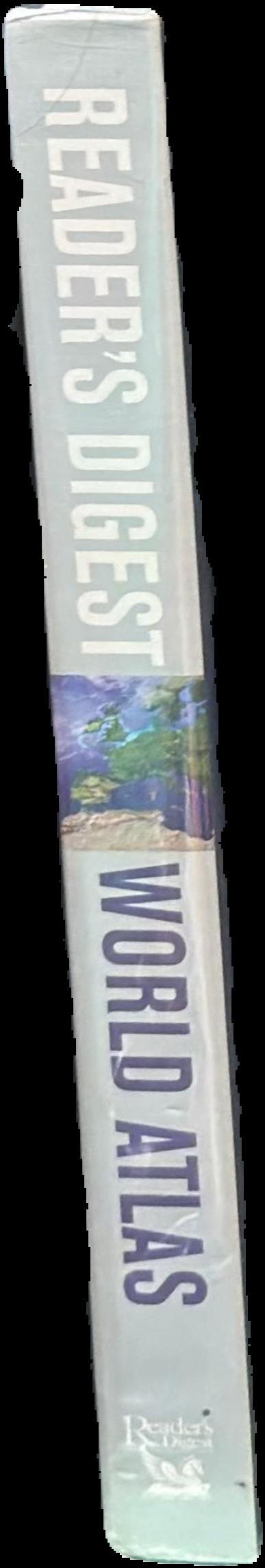 Reader's Digest world atlas live spine