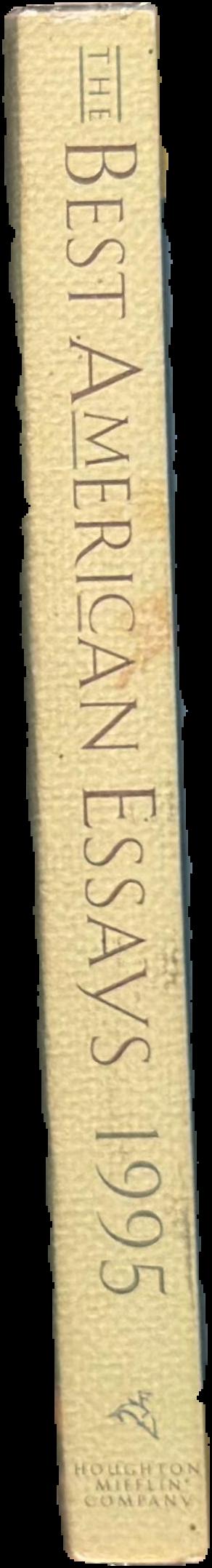 The best American essays 1995 live spine
