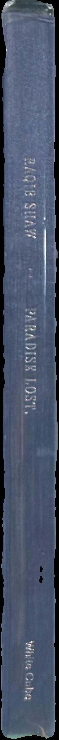 Raqib Shaw : paradise lost I live spine