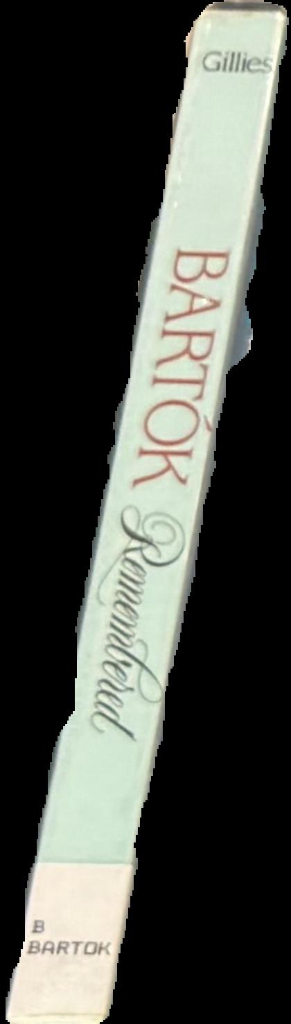 Bartok remembered live spine