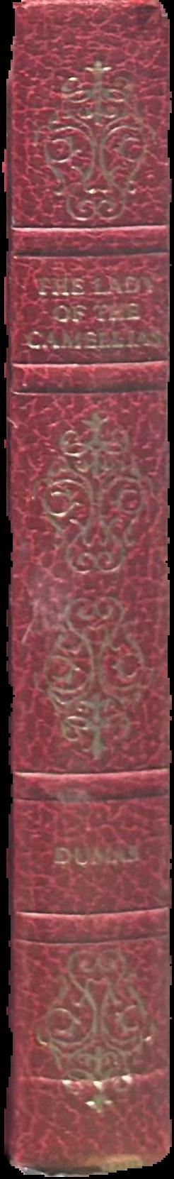 The lady of the camellias live spine