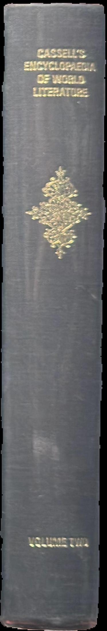 Cassell's encyclopaedia of world literature, volume three, biographies L-Z live spine