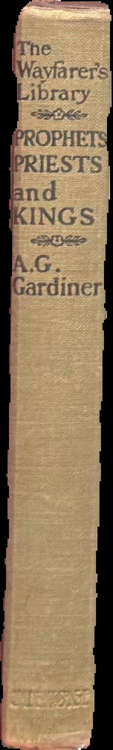 Prophets, priests, & kings live spine