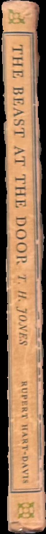 The beast at the door : and other poems / T. H. Jones live spine