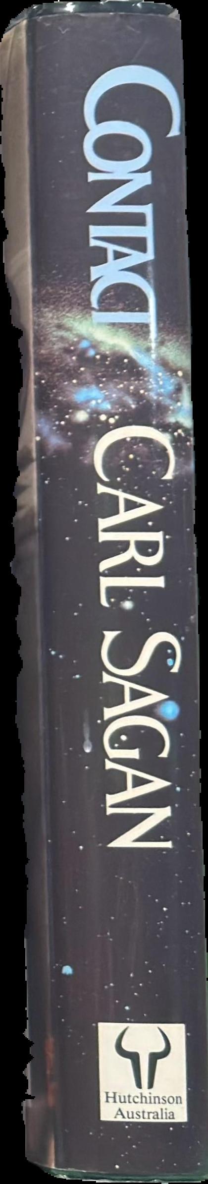 Contact : a novel / Carl Sagan live spine