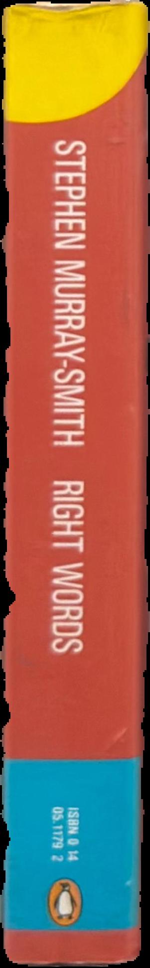Right words : a guide to English usage in Australia live spine