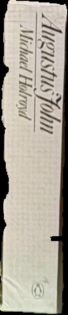 Augustus John : a biography live spine