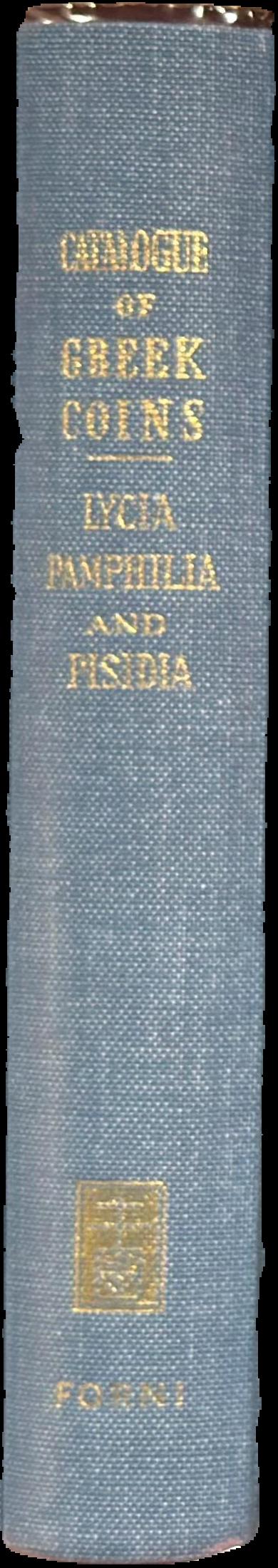 Catalogue of the Greek coins of Lycia, Pamphylia, and Pisidia live spine
