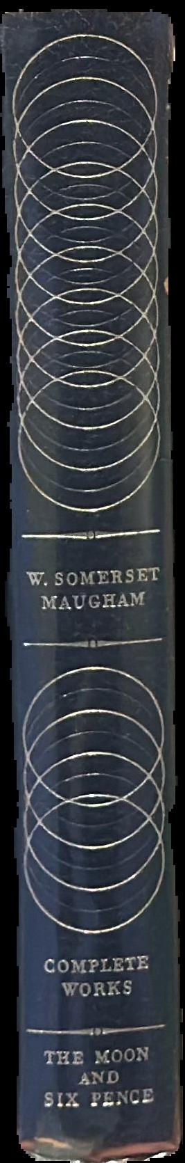 The moon and sixpence / W. Somerset Maugham ; introduction by John Raymond ; illustrations by Ralph Brown live spine