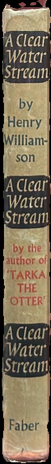 A clear water stream live spine