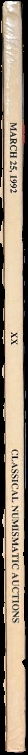 Classical Numismatic Group auction 35 : a mail bid sale featuring the property of American, Canadian, European and Australian consignors live spine