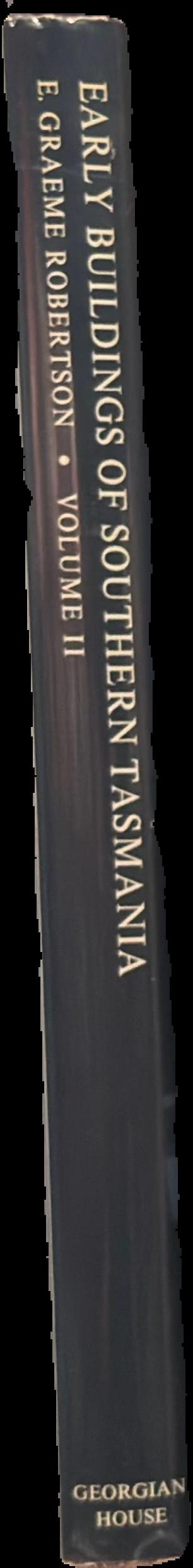 Early buildings of southern Tasmania, volume two live spine
