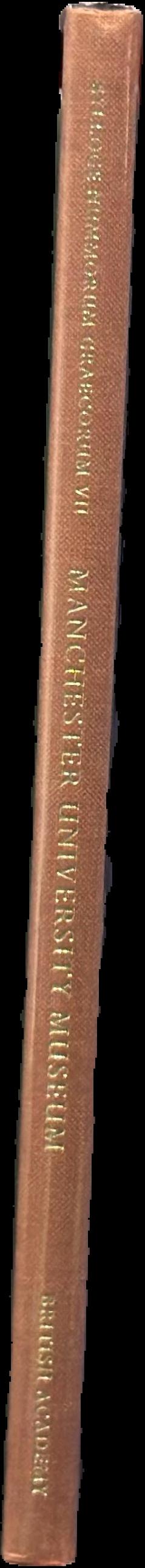 Sylloge Nummorum Graecorum : volume VII : Manchester University Museum : the Raby and Guterbock collections live spine