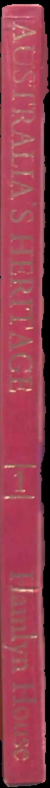 Australia's heritage : the making of a nation : vol. 1. the great south land live spine