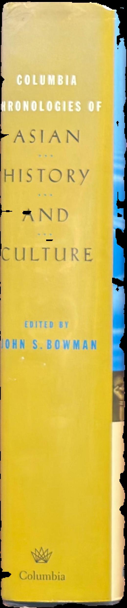 Columbia chronologies of Asian history and culture live spine