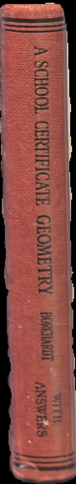 A school certificate geometry live spine