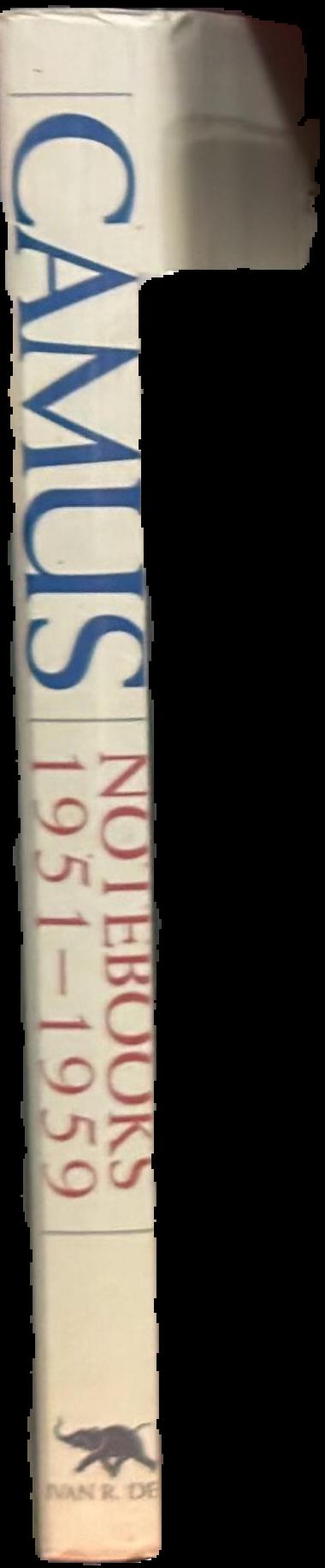 Notebooks 1951-1959 / by Albert Camus ; translated  with an introduction and notes by Ryan Bloom live spine