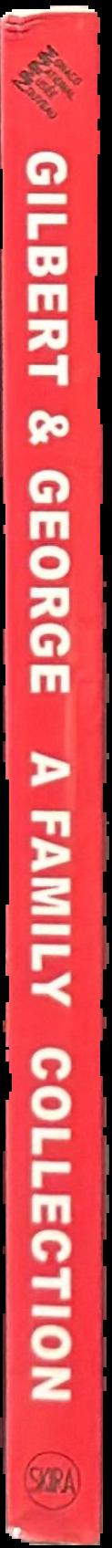 Gilbert & George art exhibition 2014 : 'A Family Collection' live spine