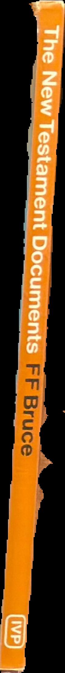 The New Testament documents live spine