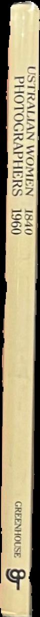 Australian women photographers 1840-1960 live spine