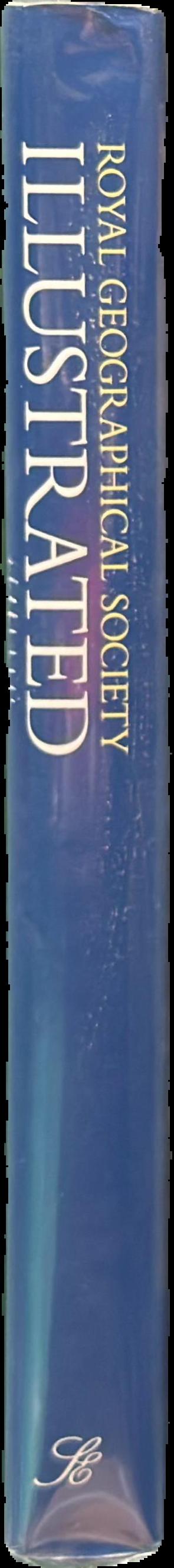 Royal Geographical Society illustrated live spine