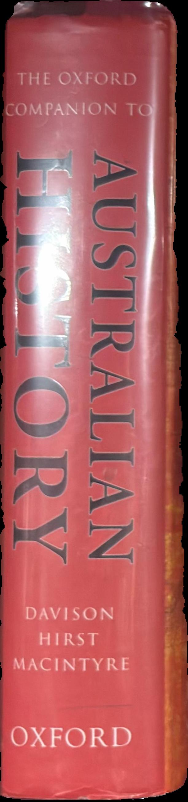 The Oxford companion to Australian literature live spine