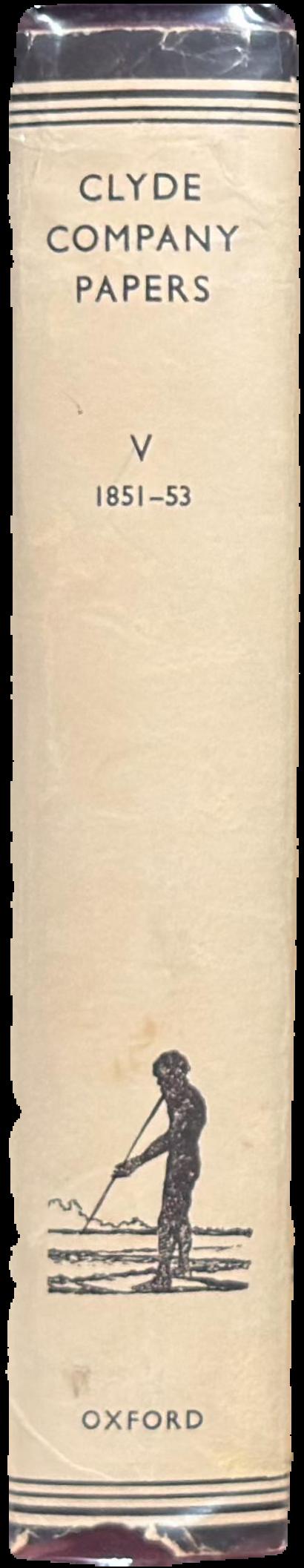 Clyde Company papers : V 1851-53 live spine
