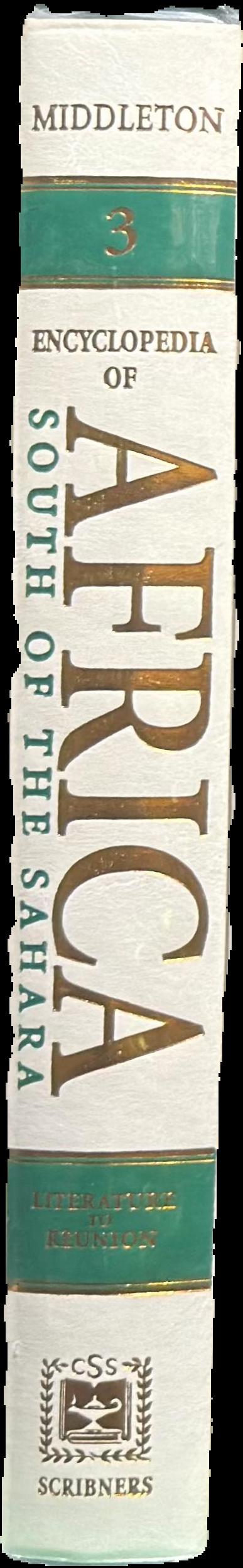 Encyclopedia of Africa south of the Sahara : volume 2 / John Middleton live spine