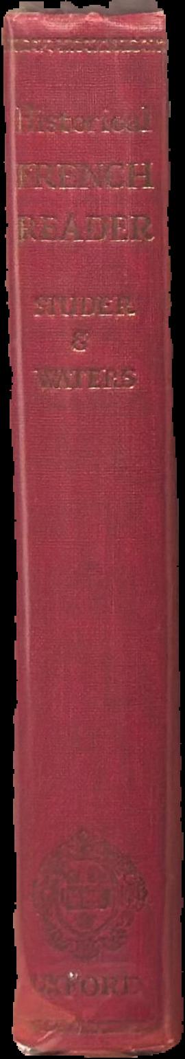 Historical French reader : medieval period live spine