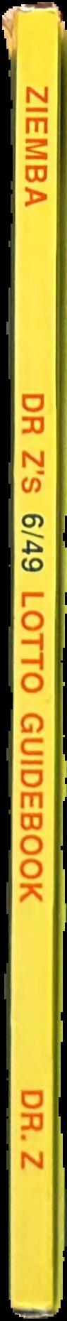 Dr Z's 6/49 lotto guidebook live spine