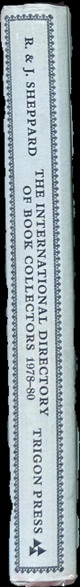 International directory of book collectors 1978-80 live spine
