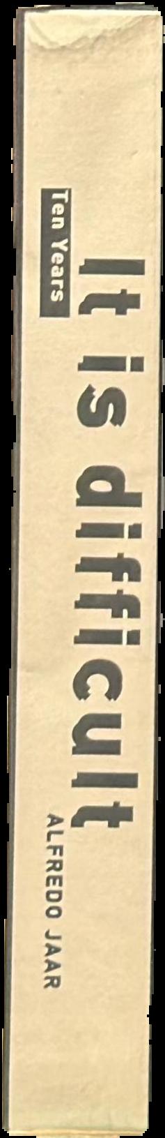 It is difficult : ten years live spine