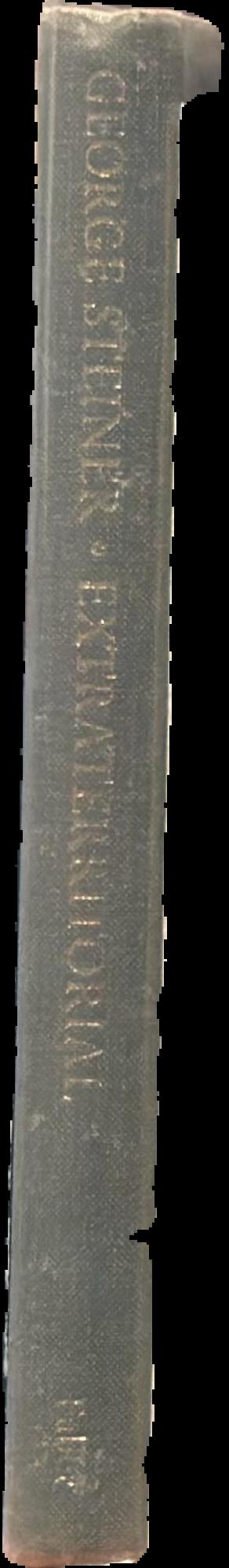 Extraterritorial : papers on literature and the language revolution live spine