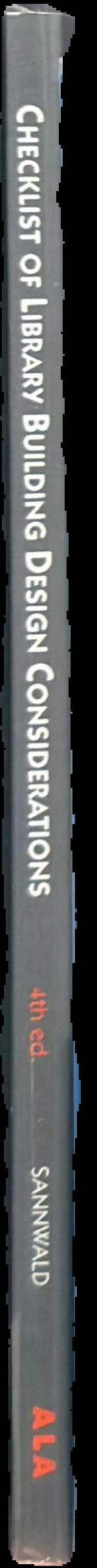 Checklist of library building design considerations live spine