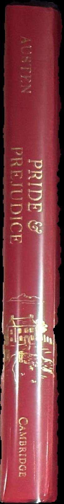 Pride and prejudice live spine