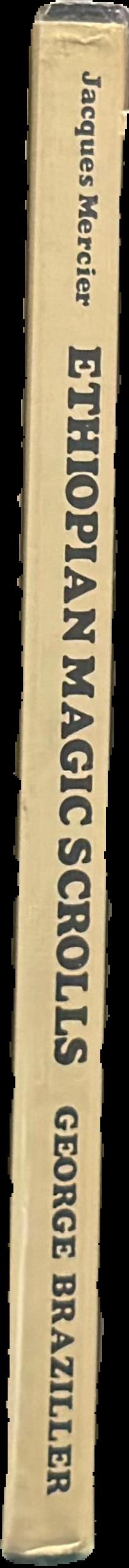 Ethiopian magic scrolls live spine