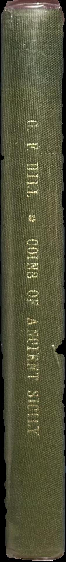 Coins of ancient Sicily live spine