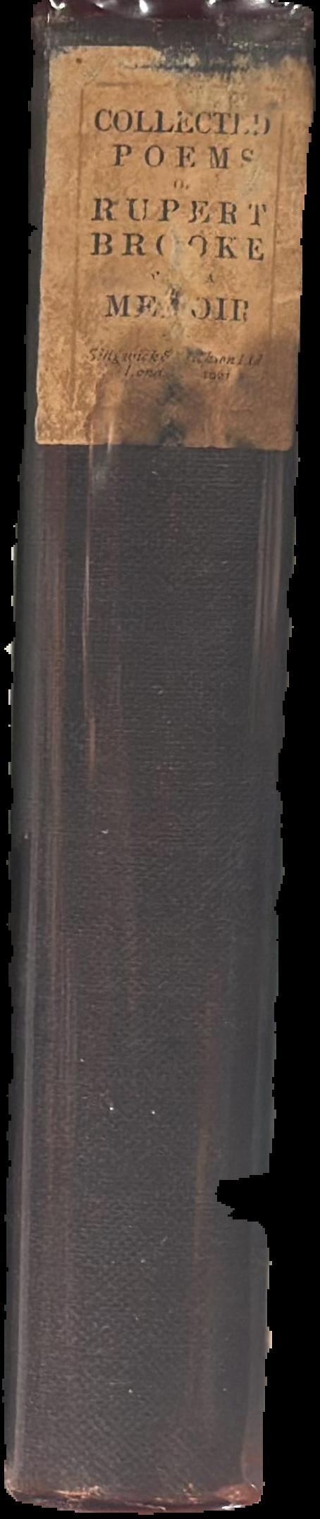 The collected poems of Rupert Brooke : with a memoir live spine